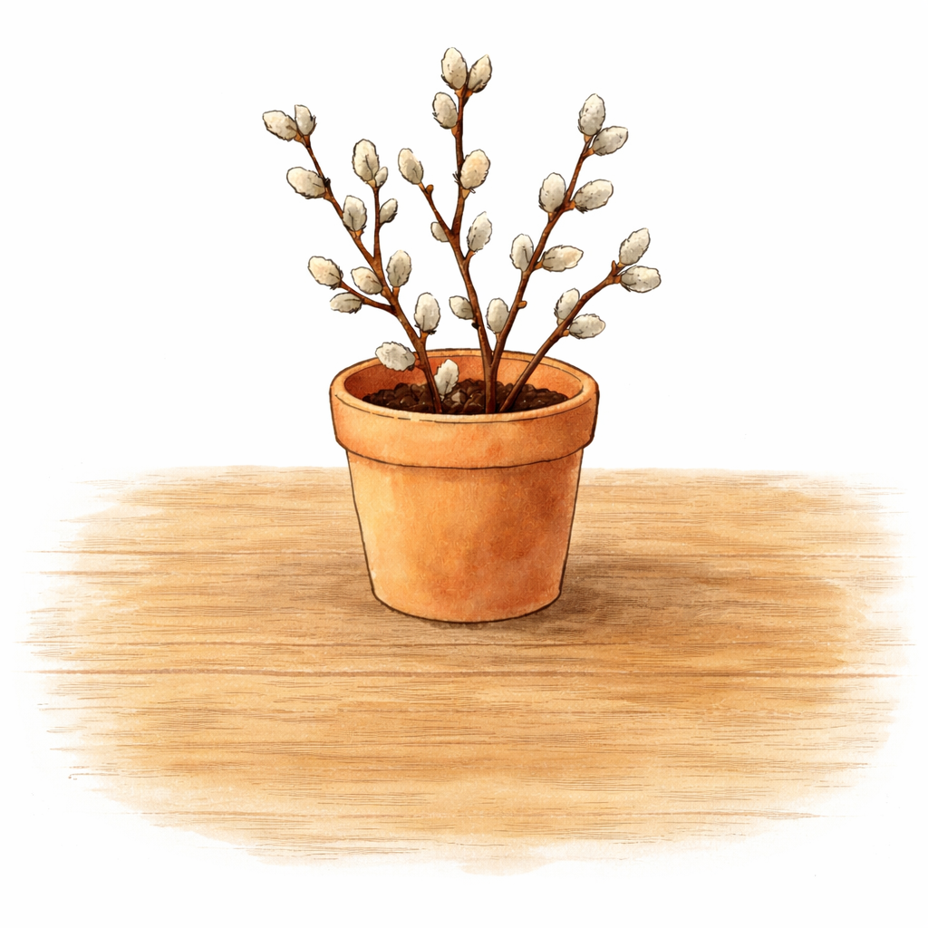 Květná neděle – sázení vrbového řízku Velikonoční box Zvídálci